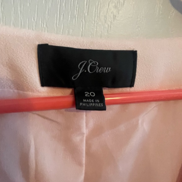 J Crew Peach Pink Wrap Dress Size 20 - Picture 4 of 4